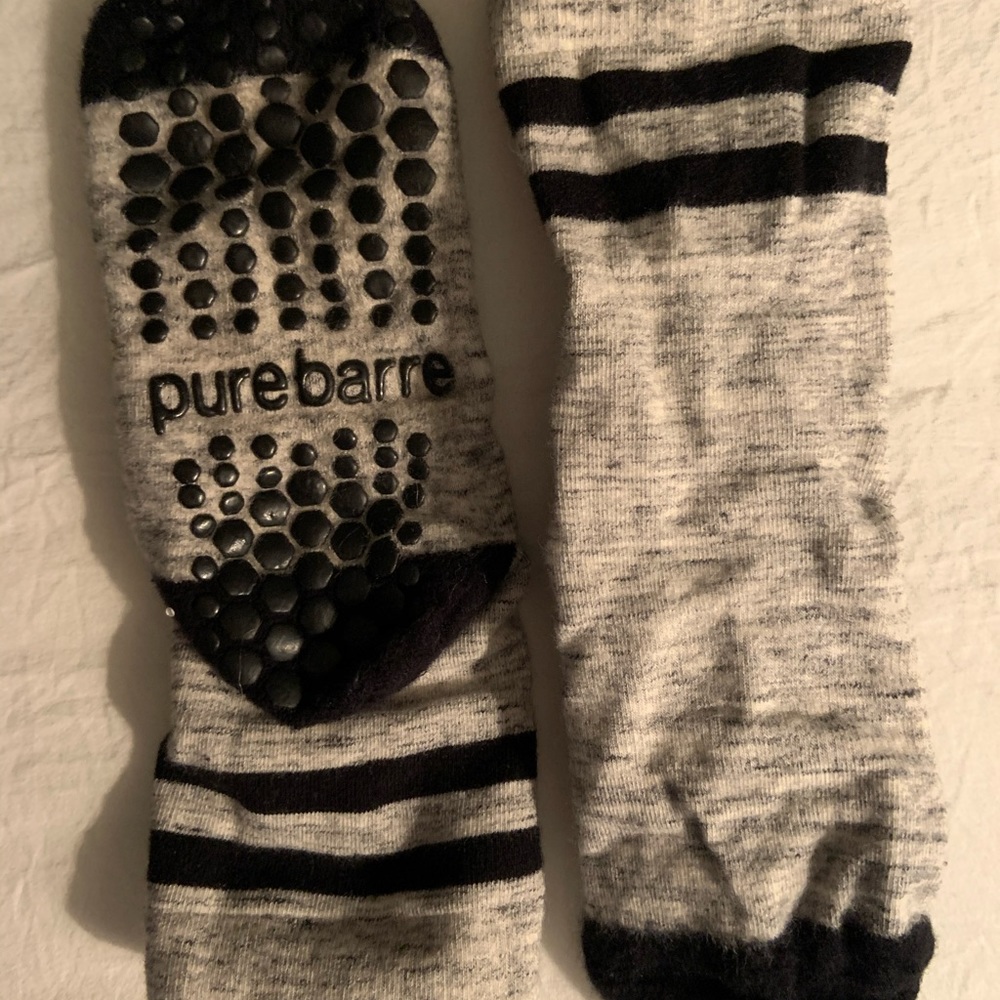 Pure Barre Crew Socks